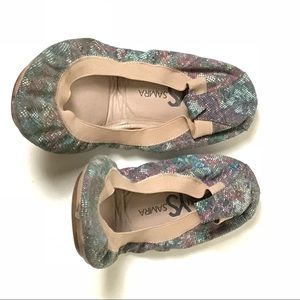 Yosi Samra Size 8 Foldable Ballet Flats